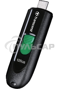 Флешка USB Transcend USB 128 Gb JETFLASH 790C USB 3.2, Type-C, черный