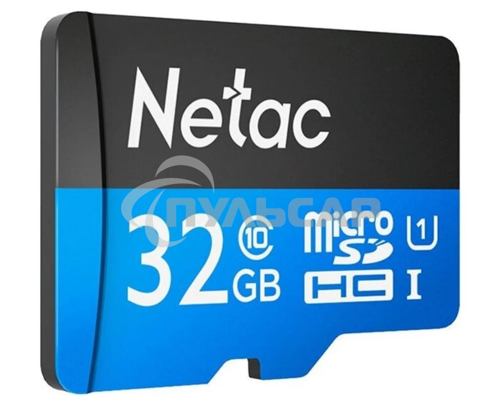 Флеш карта microSDHC 32Gb Netac P500 <NT02P500STN-032G-S> (без SD адаптера) 80Mb/s