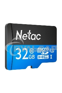 Флеш карта microSDHC 32Gb Netac P500 <NT02P500STN-032G-S> (без SD адаптера) 80Mb/s