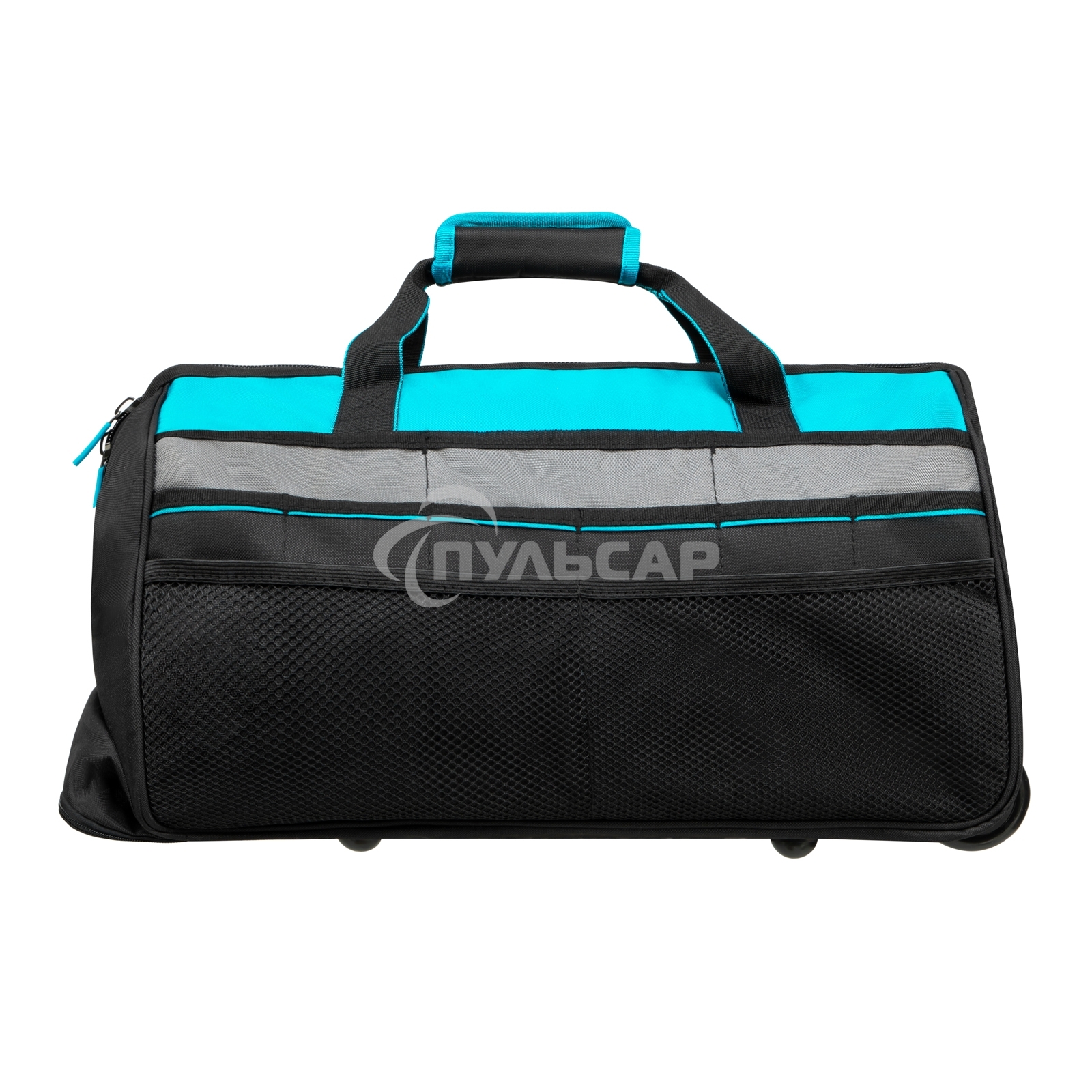 Сумка для инструмента, 500х280х290мм, выдвижная рукоятка, колеса, наплечный ремень Gross