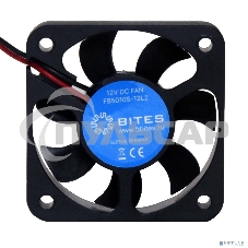 Вентилятор для корпуса 5bites FB5010S-12L2 черный 50мм 4200rpm 24db 2-pin Вентилятор для корпуса 5bites FB5010S-12L2 черный 50мм 4200rpm 24db 2-pin