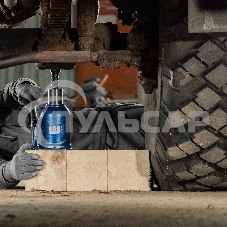 Домкрат гидравлический бутылочный телескопический, 10 т, подъем 180-430 мм Stels