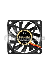 Вентилятор для корпуса ExeGate EX06010B3P-24 черный, 60 мм, 3200 об/мин, 24.1 дБ, 3 pin