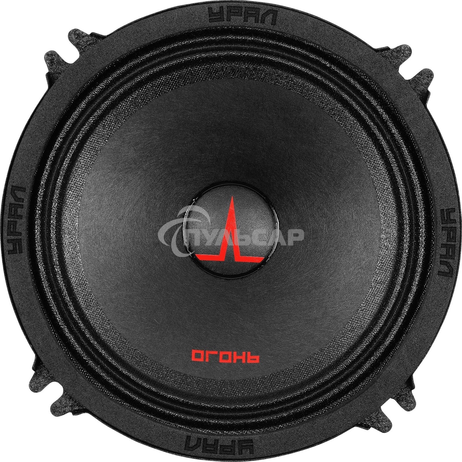 Колонки автомобильные Ural Огонь ОГ-130 (без решетки) 140Вт 90дБ 4Ом 13см (5дюйм) (ком.:2кол.) широкополосные однополосные