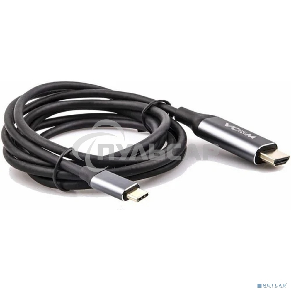 Кабель USB3.1 CM-HDMI 1.8M CU423MC-1.8M VCOM