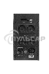 Источник бесперебойного питания CROWN Line Intractive CMU-800EURO LCD USB 800VA\480W, корпус металл, 1x12V/9AH, розетки 4*EURO+1*IEC bypass, трансформатор AVR 145-280V, LCD-дисплей, съемный кабель 1.2 м, порт RJ11/45, порт USB, защита: от перегрузки, от К