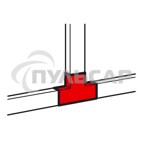 Тройник 20x12 мм METRA Тройник 20x12 мм METRA