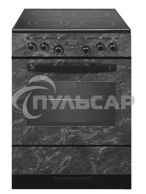 Плита электрическая Gefest ЭП Н Д 6560-03 0053 черный, конфорок 4 шт, духовка 55 л, 60 см x 85 см x 60 см