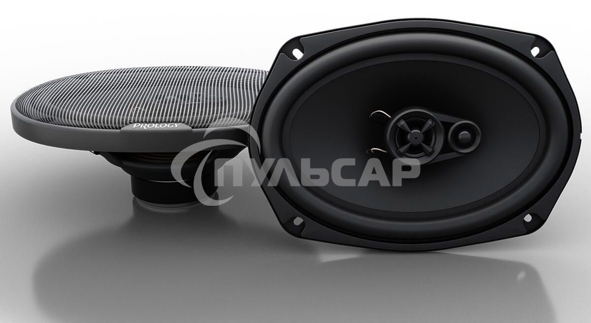Колонки автомобильные Prology CX-693 200Вт 90дБ 4Ом 15x23см (6x9дюйм) (ком.:2кол.) коаксиальные трехполосные