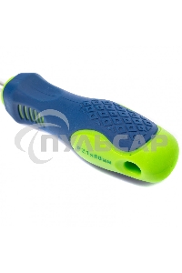 Отвертка, PZ1 х 80 мм, CrV, 2-х компонентная рукоятка Сибртех