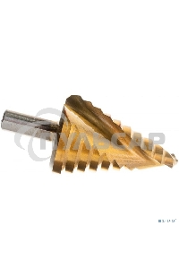 Сверло Matrix ступенчатое 9-12-15-18-21-24-27-30-33-36мм hss спиральный профиль шестигранный