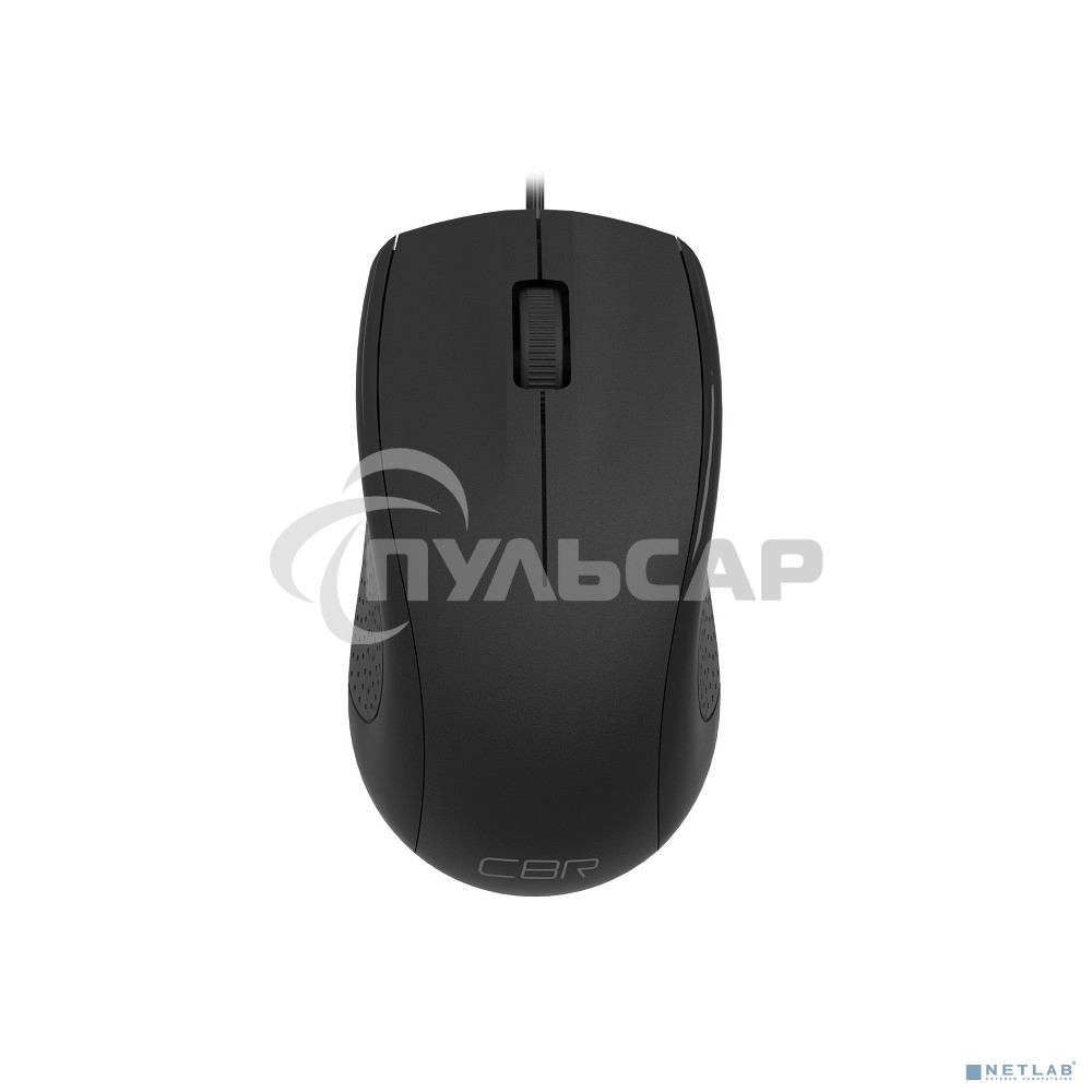 Мышь проводная CBR CM 107 черный, 1000 dpi, USB, кнопки - 3