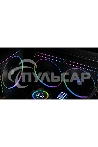 Вентилятор для корпуса ID-Cooling AF-127-ARGB-K черный, 120 мм, 2000 об/мин, 29.9 дБ, 4 pin