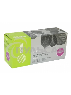 Картридж лазерный Cactus CS-TN2235 черный (1200 стр.) для Brother DCP7060/7060DR/7065/7065DNR/7070/7070DWR/HL-2240/2240R/2250/2250DN/2250DNR/MFC-7360/7360NR/7860/7860DWR