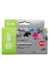Картридж струйный Cactus CS-CLI426C/M/Y многоцветный (3 x 8,4 мл) для Canon MG5140/5240/6140/8140/MX884