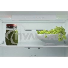 Холодильник Candy CCRN 6180S серебро двухкамерный 227/106л морозилка снизу, No Frost