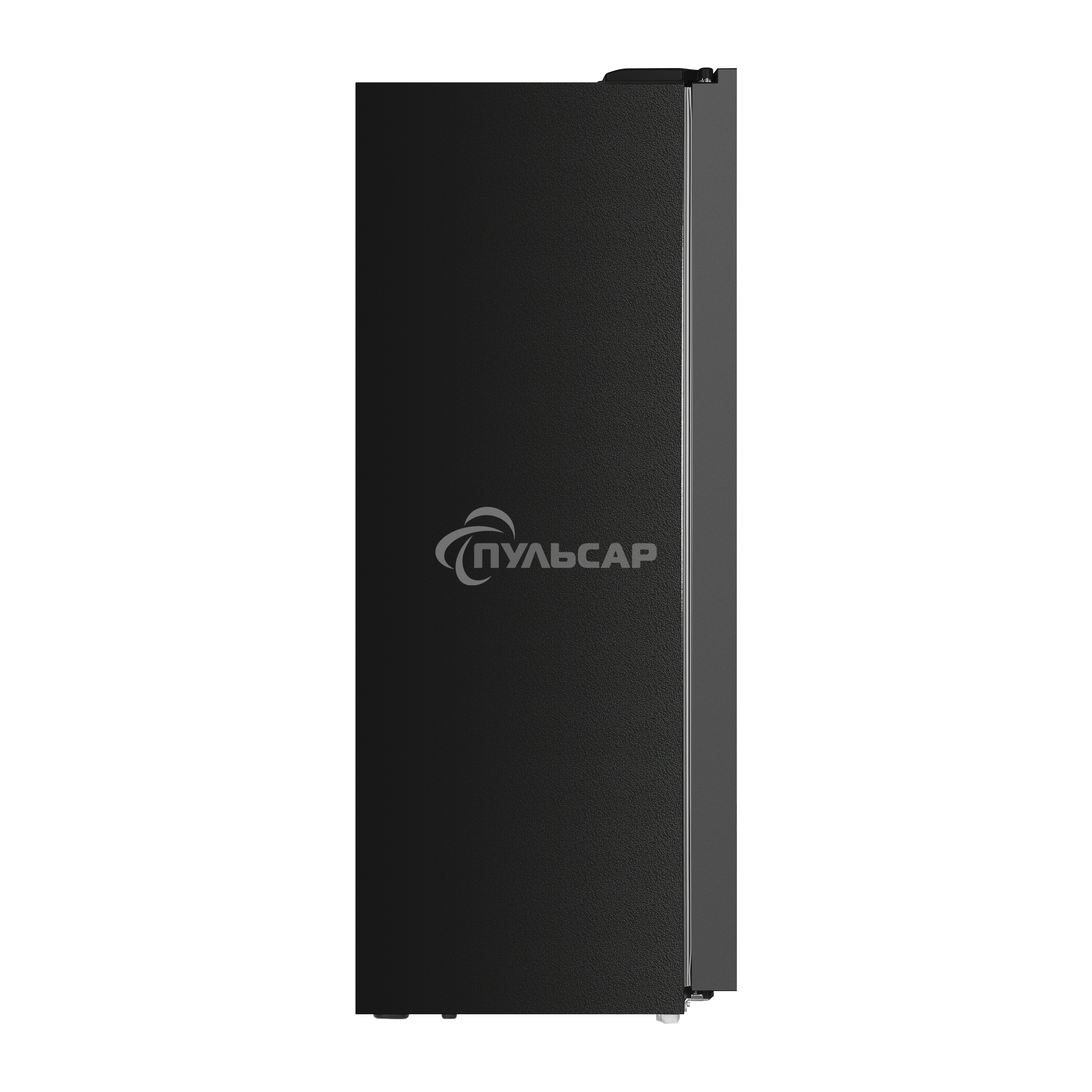 Холодильник Maunfeld MFF177NFB черный глянц. двухкамерный 263/170л морозилка сбоку, No Frost, Side by Side