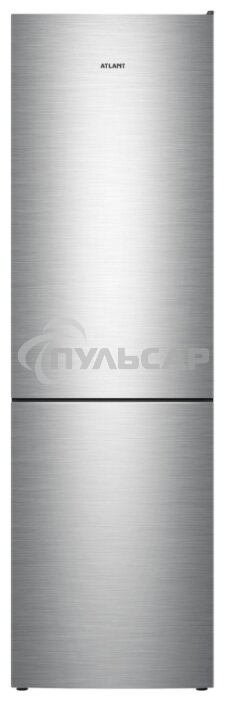 Холодильник Atlant ХМ-4624-141 нержавеющая сталь двухкамерный 228/119л морозилка снизу