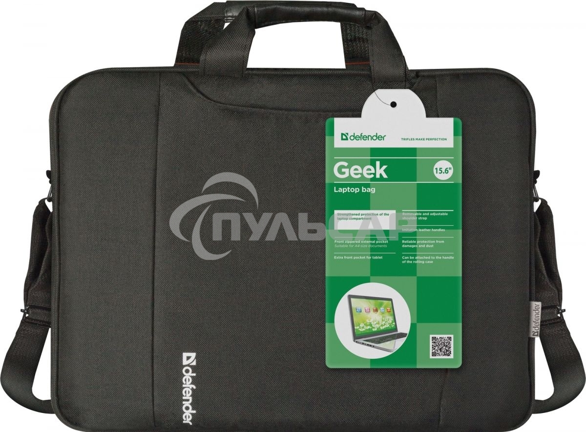 Сумка для ноутбука Defender Geek 15.6