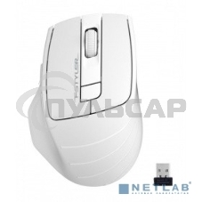 Мышь беспроводная A4Tech Fstyler FG30 белый/серый, 2000 dpi, радиоканал, USB, кнопки - 5