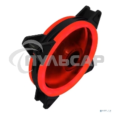 Вентилятор для корпуса Gembird D12025S12L-R черный, 120 мм, 1200 об/мин, 20.5 дБ, 3 pin