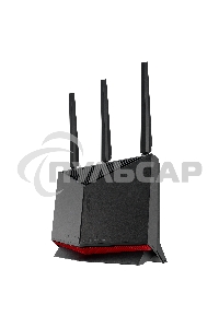 Маршрутизатор ASUS RT-BE86U, черный/красный, 90IG08W0-MO9A0V