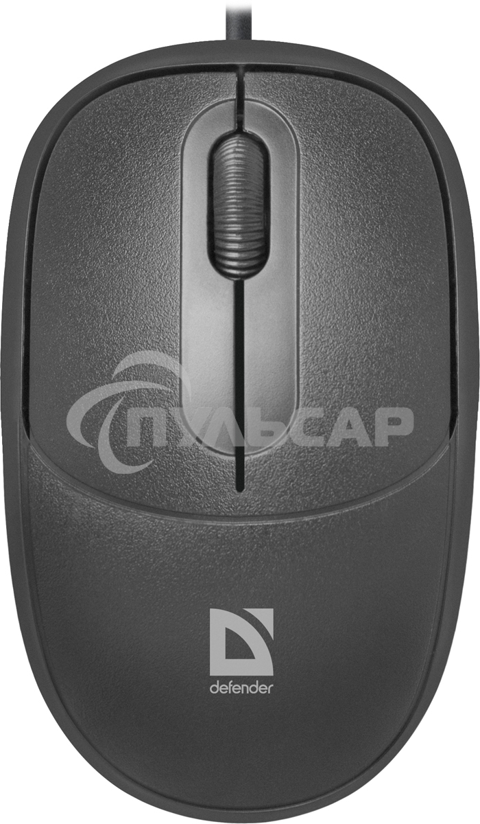 Мышь проводная Defender Datum MS-980 черный, 1000 dpi, USB, кнопки - 3