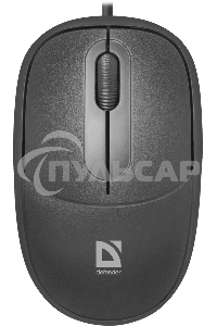 Мышь проводная Defender Datum MS-980 черный, 1000 dpi, USB, кнопки - 3