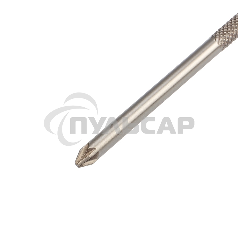 Отвертка крестовая PZ 2х100 мм, трехкомпонентная рукоятка, сталь S2 Rexant