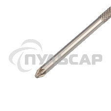 Отвертка крестовая PZ 2х100 мм, трехкомпонентная рукоятка, сталь S2 Rexant