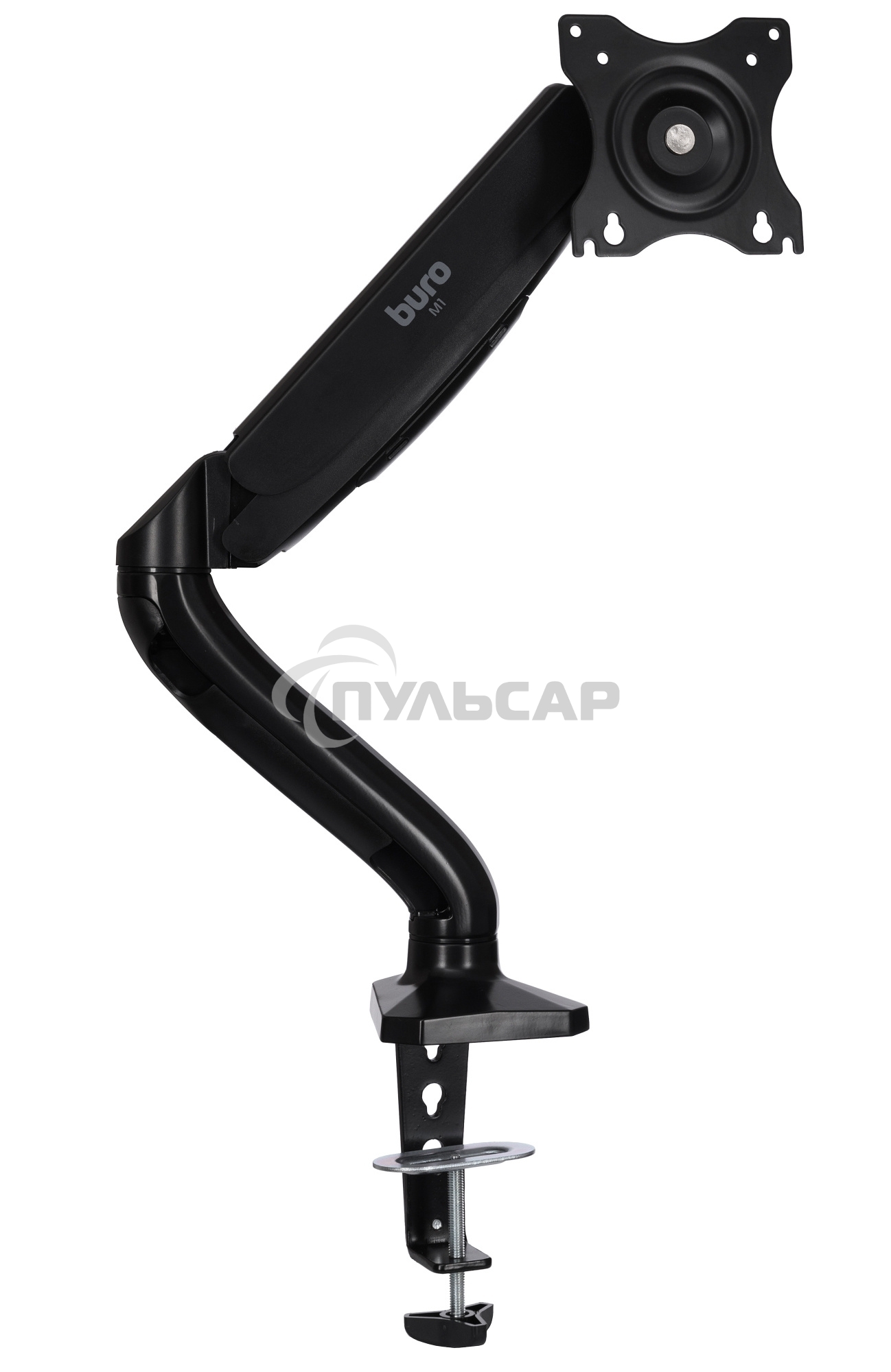 Кронштейн для мониторов ЖК Buro M1 черный 15