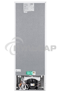 Холодильник Hyundai CT1551WT белый двухкамерный 98/33л морозилка сверху