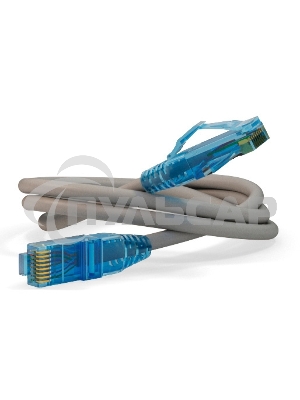 Патч-корд U/UTP, Cat.6, LSZH, 1.5 м, серый