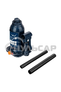 Домкрат гидравлический бутылочный телескопический, 4 т, подъем 170-420 мм Stels