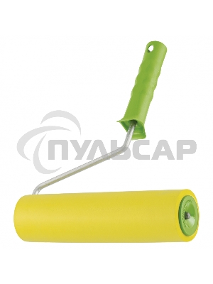 Валик прижимной резиновый с ручкой, 240 мм, D ручки - 8 мм Сибртех