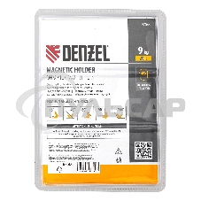 Фиксатор магнитный для сварочных работ усилие 20 LB, 30х45х60х75х90х135 град. Denzel