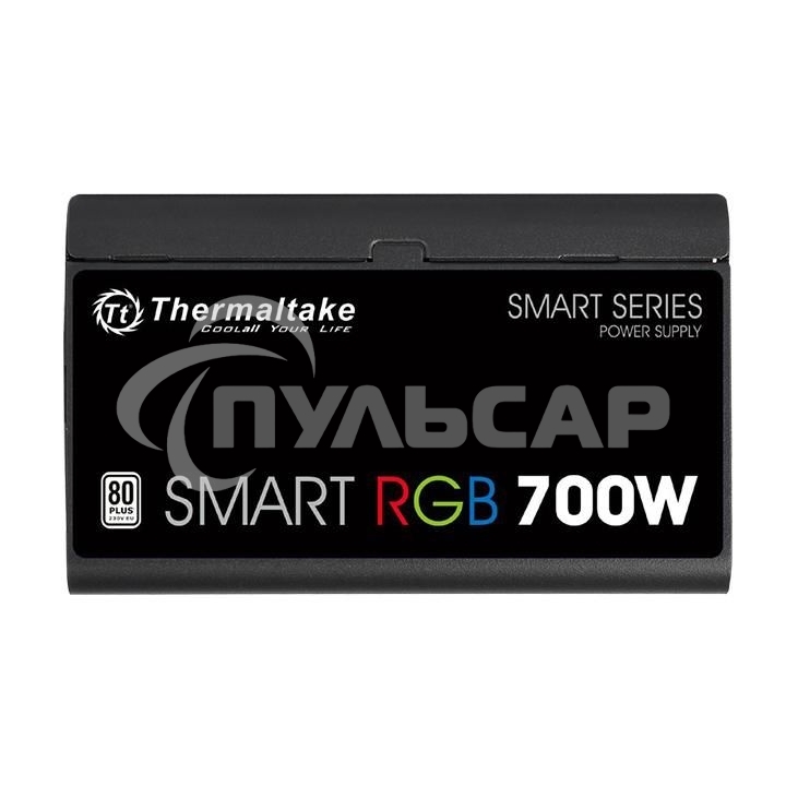 Блок питания Thermaltake Smart RGb (PS-SPR-0700NHSAWE-1), 700Вт, 80 PLUS, 120мм, черный