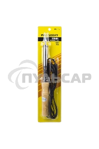 Паяльник ПД PROconnect, 220 В, 85 Вт, деревянная ручка, блистер