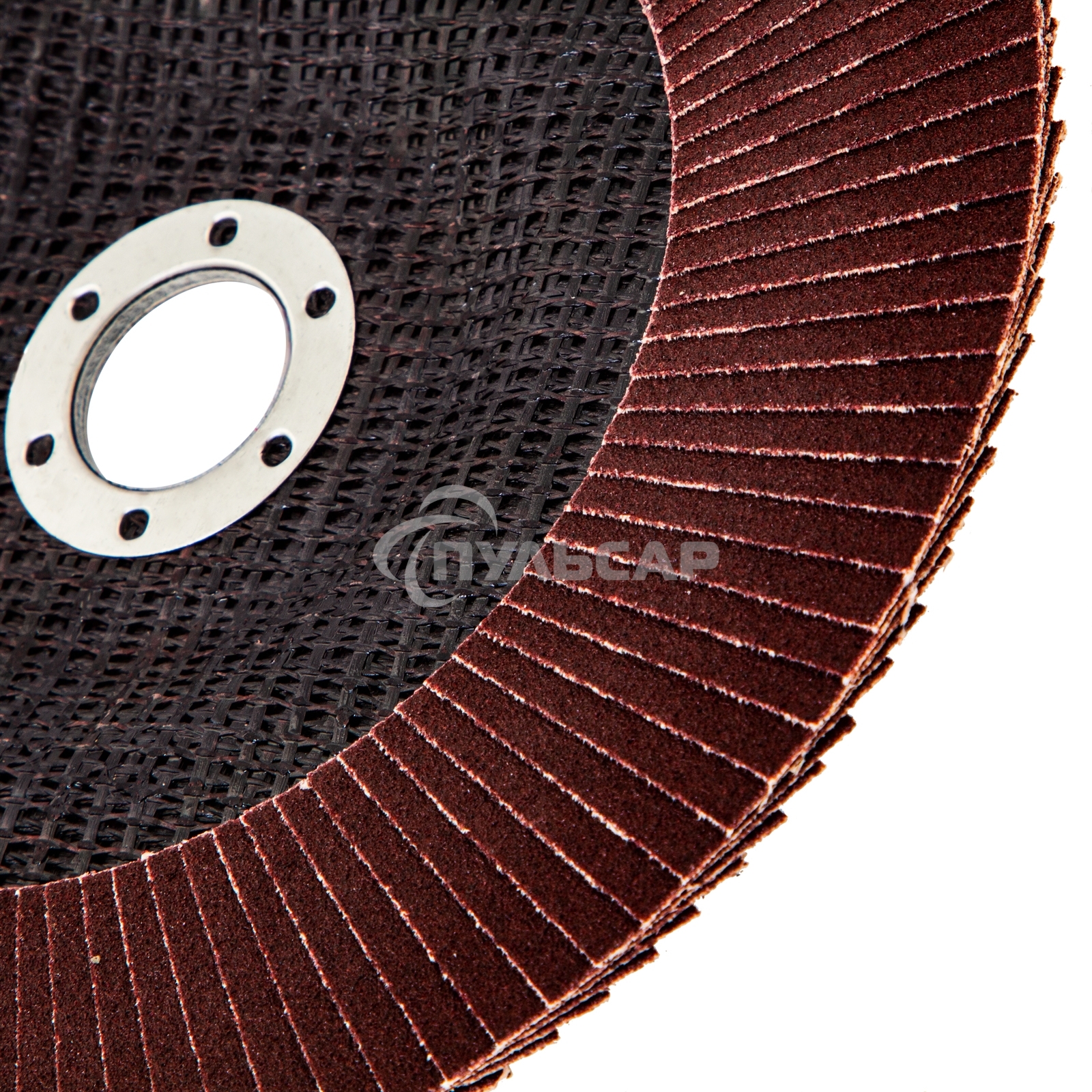 Круг лепестковый торцевой КЛТ-1, зернистость Р 80, 180 х 22,2 мм Россия