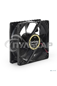 Вентилятор для корпуса ExeGate EX08025HM черный, 80 мм, 2000 об/мин, 19 дБ
