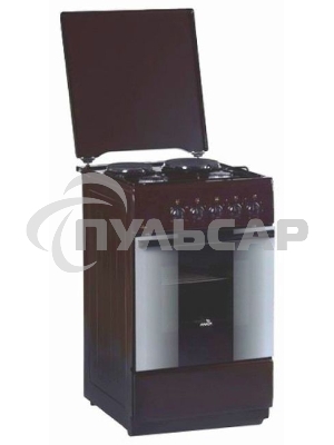 Плита комбинированная Flama RK 2211 B черный, конфорок 2 газовых и 2 электрических, духовка 50 л, 50 см x 85 см x 60 см