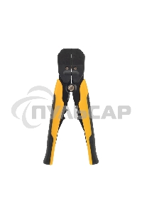 Инструмент для зачистки кабеля и обжима наконечников Rexant /ht-766/ 12-4005