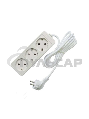Удлинитель 3х3м с заземл. 10А IP20 2.2кВт Союз 481S-9303