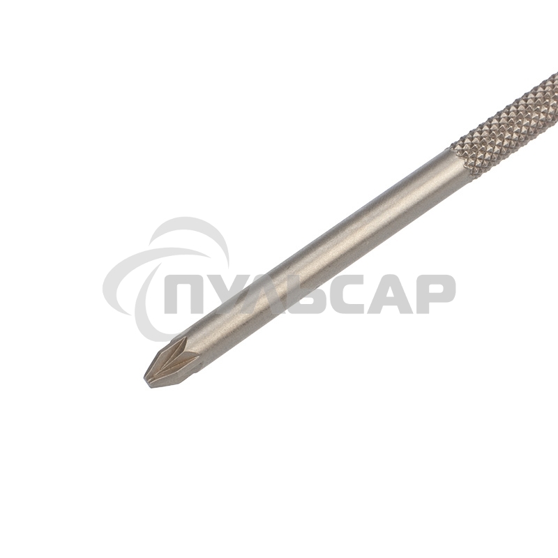 Отвертка крестовая PZ 1х75 мм, трехкомпонентная рукоятка, сталь S2 Rexant