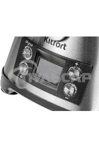Кухонный комбайн Kitfort KT-1395 800Вт серебристый/черный