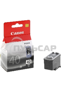 Картридж струйный PG-40Bk (0615B025), для Canon MP150/170/450/iP2200/iP1600, черный, 16ml