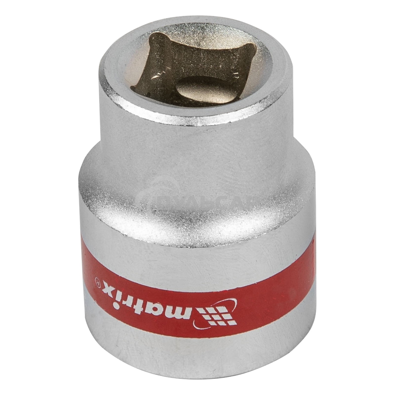 Головка торцевая Matrix, 22 мм, 6-гранная, CrV, под квадрат 1/2