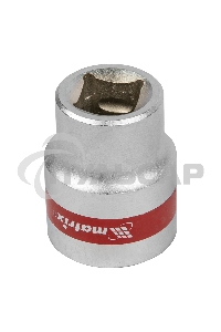 Головка торцевая Matrix, 22 мм, 6-гранная, CrV, под квадрат 1/2