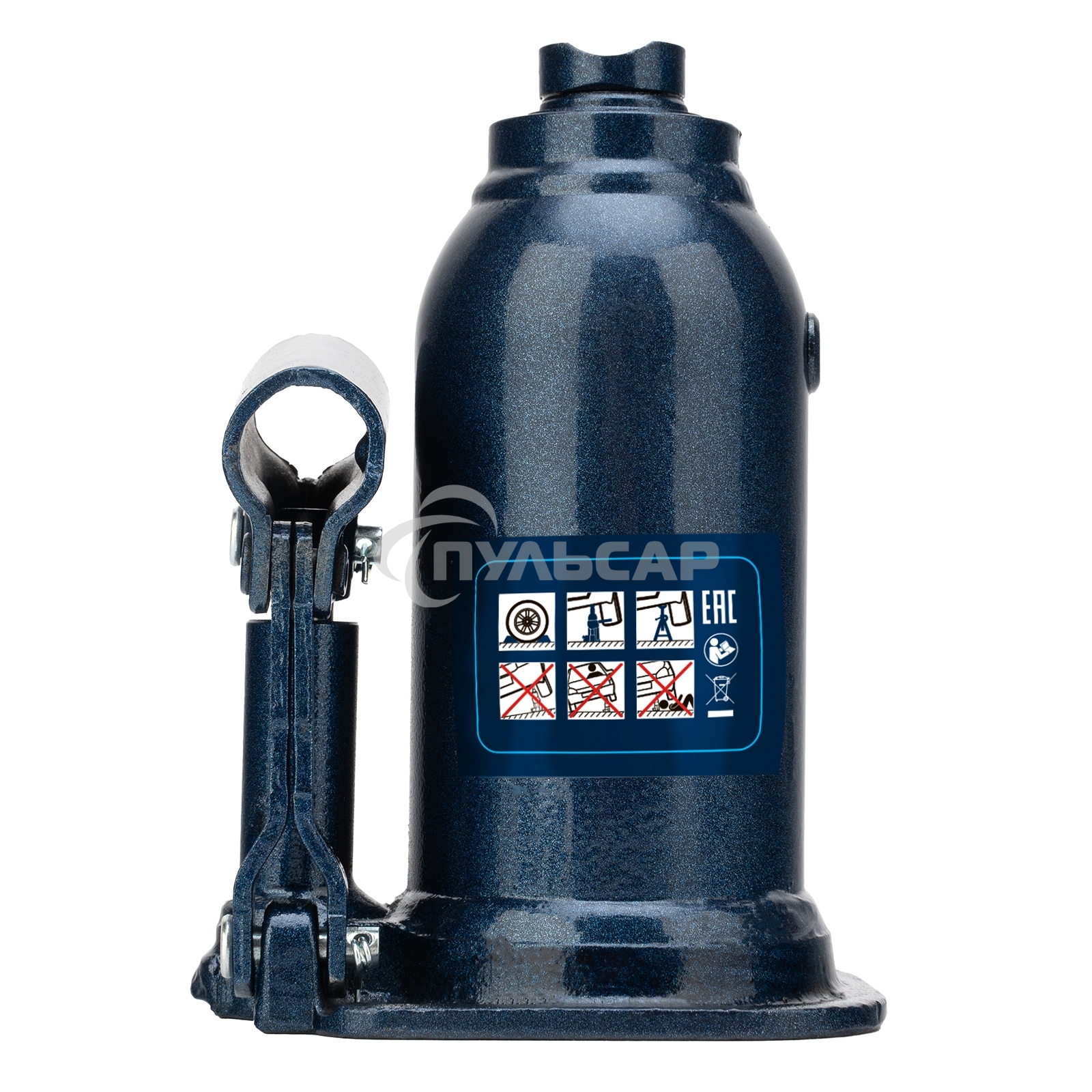 Домкрат гидравлический бутылочный телескопический, 4 т, подъем 170-420 мм Stels