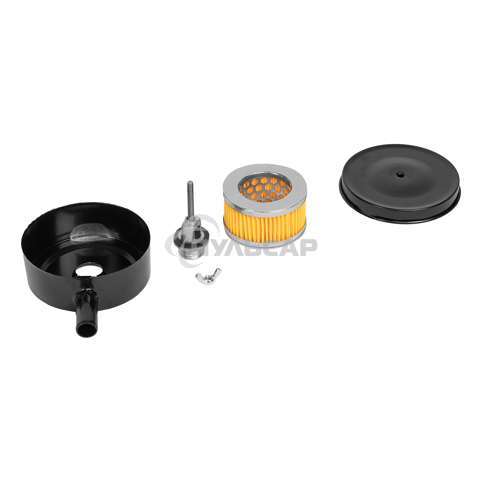 Компрессор воздушный рем. привод BCW3000-T/100, 3,0 кВт, 100 литров, 520 л/минDenzel